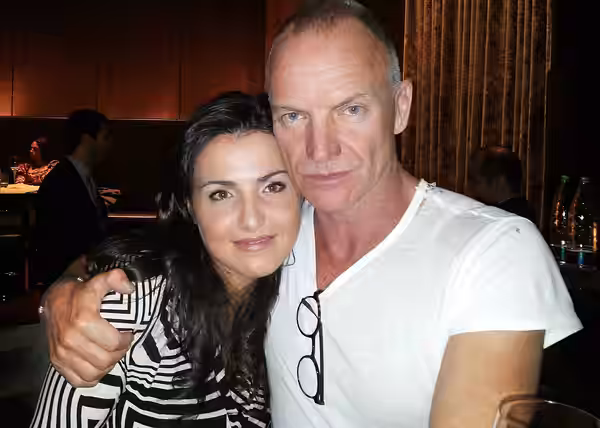 Letizia Gambi &amp; Sting in Milan