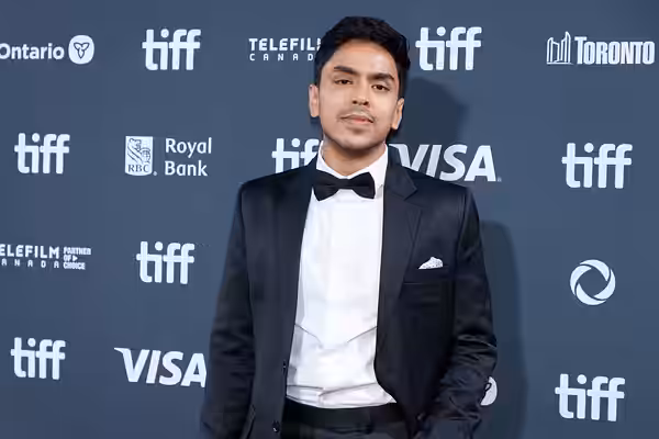Adarsh Gourav at the 2024 Toronto International Film Festival (TIFF) for the movie Superboys Of Malegaon.