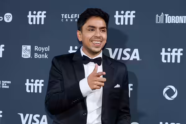 Adarsh Gourav at the 2024 Toronto International Film Festival (TIFF) for the movie Superboys Of Malegaon.