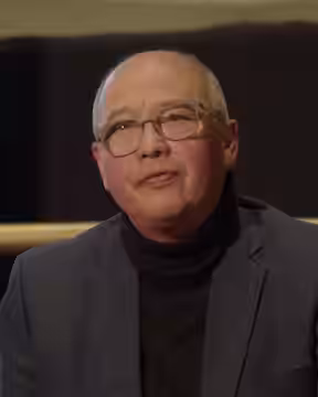 Actor David Yip speaking about his background and the Chinese community in Liverpool at the British Library in November 2022 (2023)