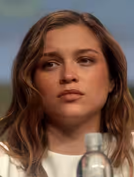 Sophie Cookson speaking at the 2014 San Diego Comic Con International, for "Kingsman: The Secret Service", at the San Diego Convention Center in San Diego, Cali