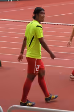 So Wai Chuen playing for Hong Kong national football team (2011)