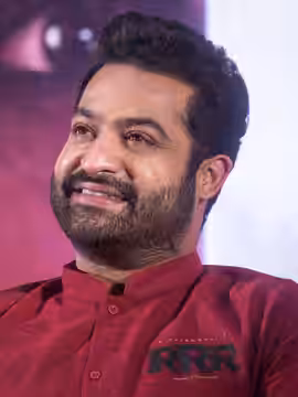 N.T.Rama Rao Jr. at the RRR Press Meet in Chennai (2021)