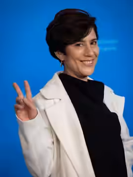 Actress Montserrat Marañon at the premiere of the film "Totem" at the Berlin Film Festival 2023