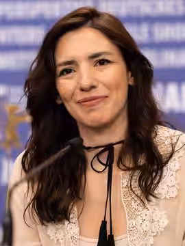Director Lila Avilés at the premiere of the film "Totem" at the Berlin Film Festival 2023