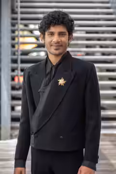 Actor Hridhu Haroon at 2024 Cannes Film Festival for the film All We Imagine As Light (2021)