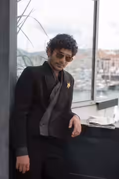 Actor Hridhu Haroon at 2024 Cannes Film Festival for the World Premiere of the film All We Imagine As Light