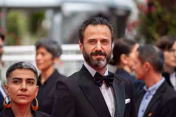 Ebrahim Azizi at Cannes Film Festival Red Carpet Premiere for Un Simple Accident (2025)