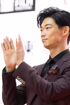 第35回 東京国際映画祭 オープニングイベント レッドカーペット 笠松将 (ガンニバル) (2022)