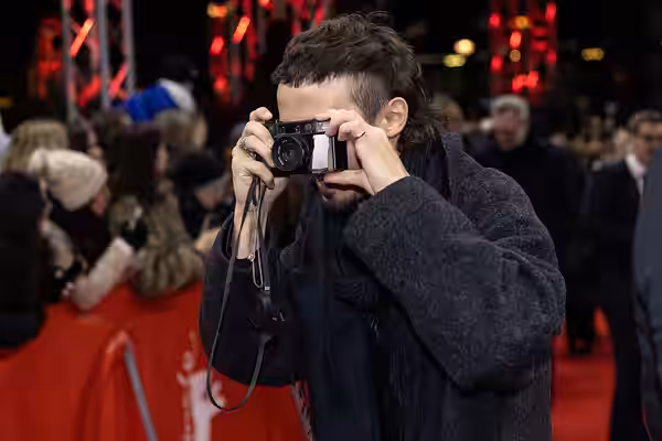 Actor Christian Byers at the 75th Berlin International Film Festival (2025)