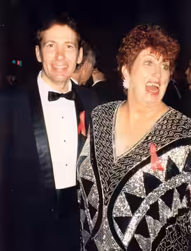 Marcia Wallace with Ken Lillig at the Governor's Ball after the Emmy telecast 9/11/94 - Permission granted to copy, publish, broadcast or post but please credit (1994)