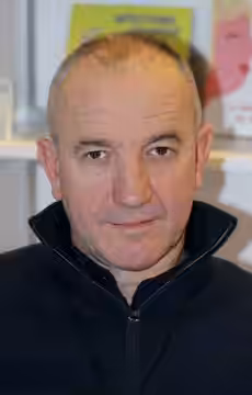 French writer and film director Philippe Claudel during the presentation of the Russian translation of his book L'Archipel du Chien at the 20 Moscow Internation (2018)