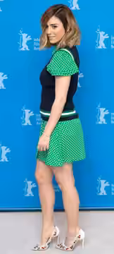 The actress Blanca Suárez presenting the movie The Bar at the Berlinale 2017