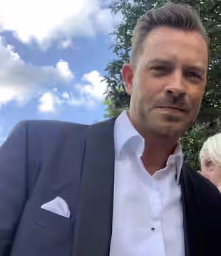 Ashley Taylor Dawson at the British Soap Awards on 11 June 2022, in Hackney.