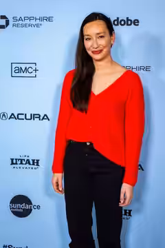 Joanna Natasegara, producer, at the 2025 Sundance Film Festival for the movie The Dating Game. (2022)