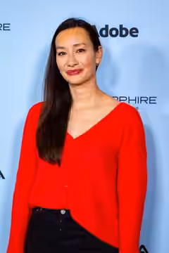 Joanna Natasegara, producer, at the 2025 Sundance Film Festival for the movie The Dating Game. (2022)