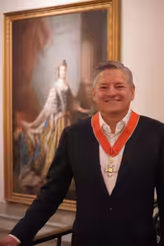 Investiture ceremony presenting the honorary awards OBE, MBE and CBE on 12 December 2024 at the Embassy of the United Kingdom in Washington, D.C. - 110