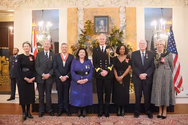 An investiture ceremony presenting the following honorary awards: Honorary Commander of the Most Excellent Order of the British Empire (CBE) to Ted Sarandos for (2024)