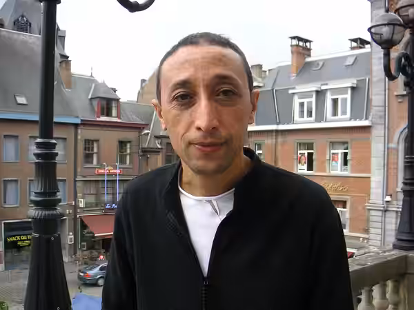 Faouzi Bensaïd au festival de Namur, octobre 2006