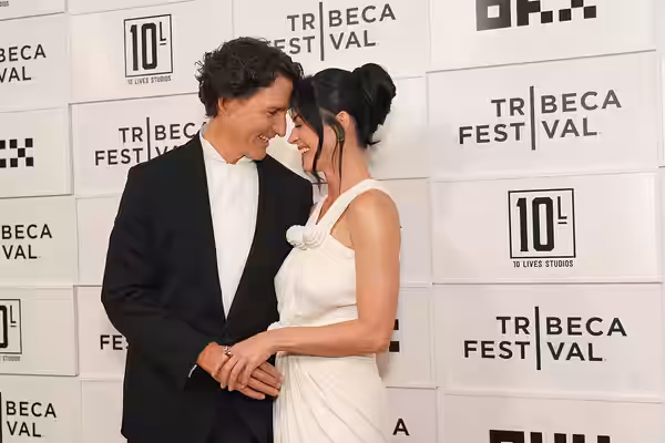 Justin Trudeau and Katy Perry at the Tribeca Film Festival 2026