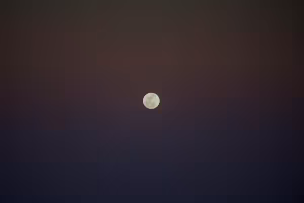 A full moon over Bangladesh, seen from the aircraft carrying U.S. Secretary of State John Kerry on January 12, 2016, as he flew from Tbilisi, Georgia, to Hanoi, (2017)