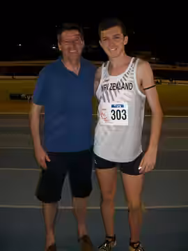 Aaron Booth NZL and Seb Coe in Tahiti at the Oceania Championships 2013