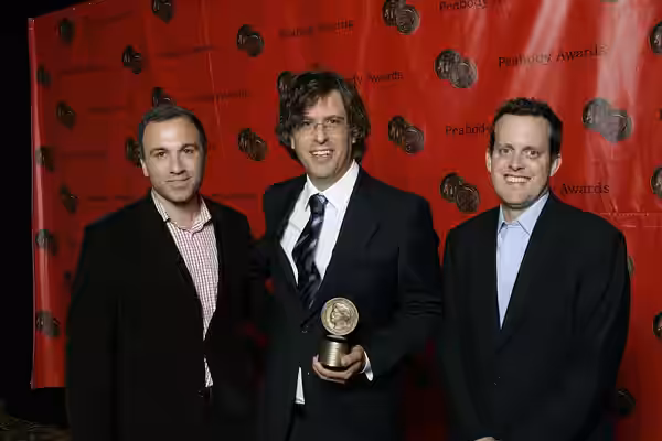Adam Pincus, Brett Morgen, and Kevin Proudfoot 67th Annual Peabody Awards Luncheon Waldorf=Astoria Hotel New York, NY USA June 16, 2008