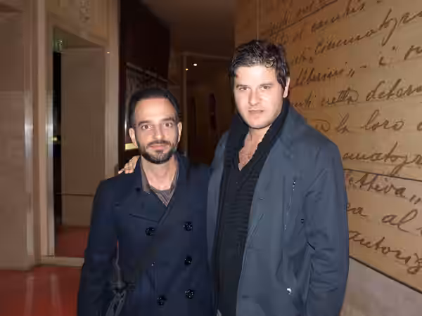 Riccardo De Filippis insieme a Edoardo Pesce - Romanzo Criminale 2 - La Serie #10 (2011)