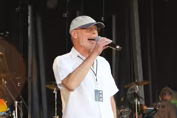 Bob Harris on May 26th at the Concert@theKings in Wiltshire and the Kings. (2012)