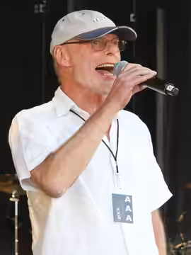Bob Harris on May 26th at the Concert@theKings in Wiltshire and the Kings. (2012)
