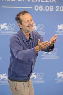 Rocco Papaleo, actor and director, at 82nd Venice International Film Festival in Venice, Italy for the film "Ammazzare Stanca. Autobiografia Di Un Assassino" (T (2025)