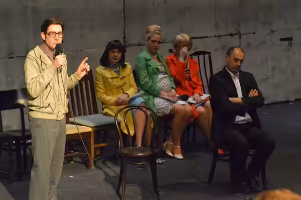 "The Death of Ivan Ilyich" by Leo Tolstoy; directed by Tomi Janežič, Co-Production: Serbian National Theatre; Institution Student Cultural Centre in Novi Sad &a (2015)