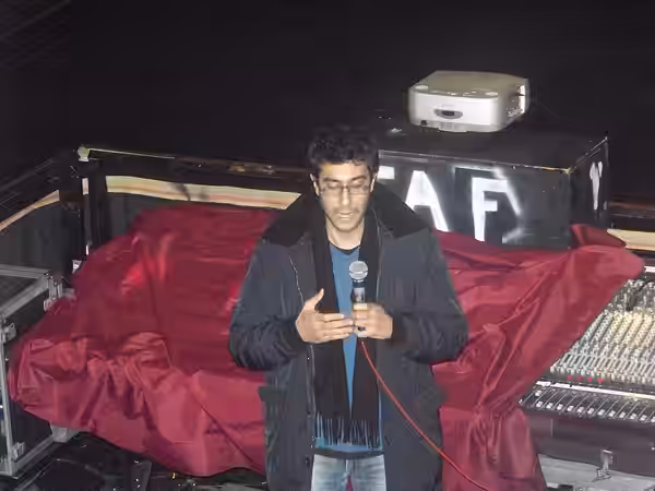Writer and filmmaker Ramin Bahrani in Atlanta, Georgia. (2008)