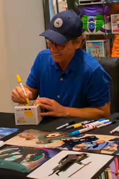Signing Event with Jeff Bennett and Marty Grabstein at Toy Temple Arrowhead. (2022)