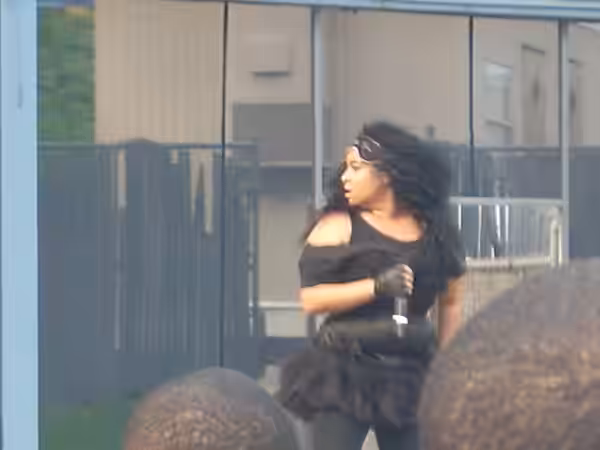 A concert with Raven-Symoné. (2008)