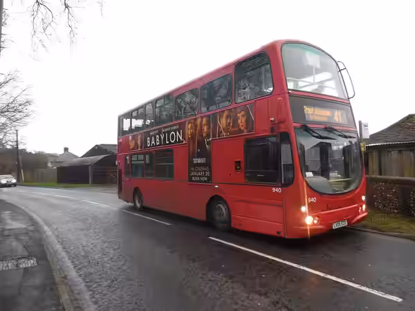 A Carousel bus in Wycombe Road, Prestwood (2023)