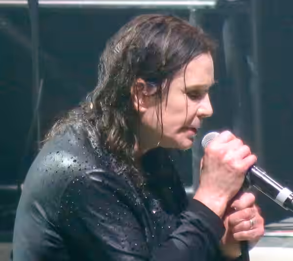 Ozzy Osboune at Black Sabbath's last ever concert, Genting Arena, Birmingham. (2017)