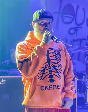Fred Durst performing at The Roxy on December 3, 2019