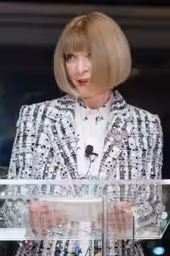 Andrew Bolton OBE Honours Evening with Dame Anna Wintour in the United States on 30 October 2024