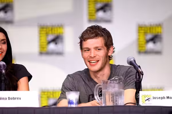 Joseph Morgan at the 2011 San Diego Comic-Con International in San Diego, California.