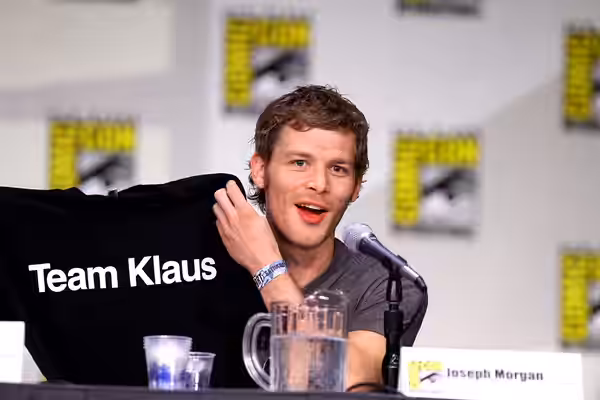 Joseph Morgan at the 2011 San Diego Comic-Con International in San Diego, California.