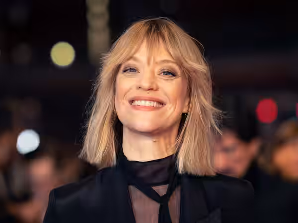 Heike Makatsch at the opening 75th Berlin International Film Festival (2025)