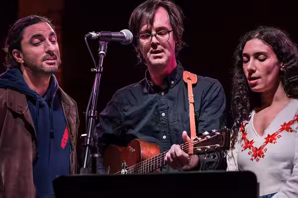 Eleni Mandell "Unsung Heroes" Tribute Record Release Show at the Bootleg Theater in Echo Park, Los Angeles, California, on Wednesday January 25, 2017. A benefit