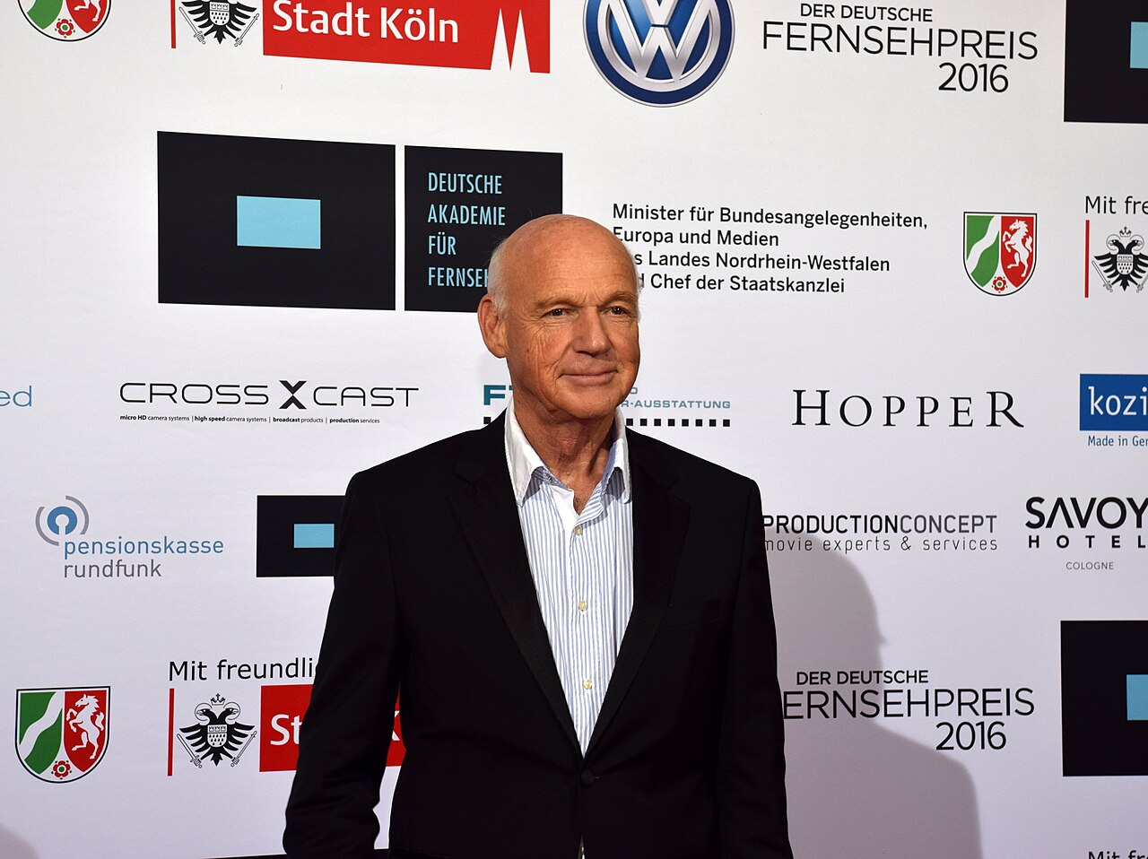 Dietrich Hollinderbäumer Schauspieler / Moderator der Preisverleihung DAFF 2015, Köln Deutsche Akademie für Fernsehen - Symposium und Preisverleihung 2015 in Kö