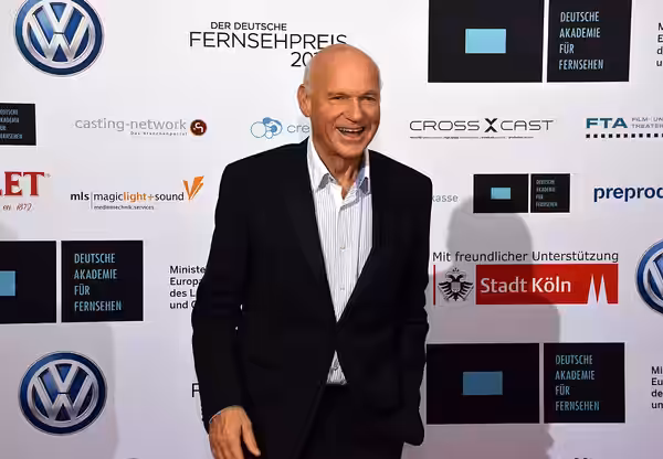 Dietrich Hollinderbäumer Schauspieler / Moderator der Preisverleihung DAFF 2015, Köln Deutsche Akademie für Fernsehen - Symposium und Preisverleihung 2015 in Kö