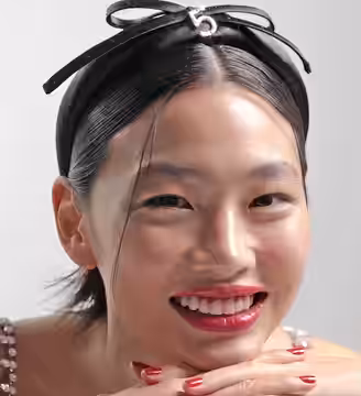 Actress HoYeon Jung being interviewed by Marie Claire Korea in October 2021.
