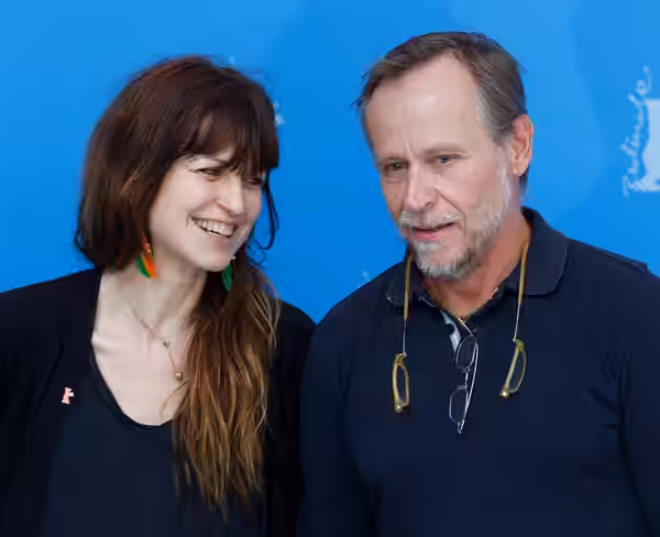 Arly Jover &amp; Karel Roden beim Photo Call zu Masaryk / A Prominent Patient bei der Berlinale 2017
