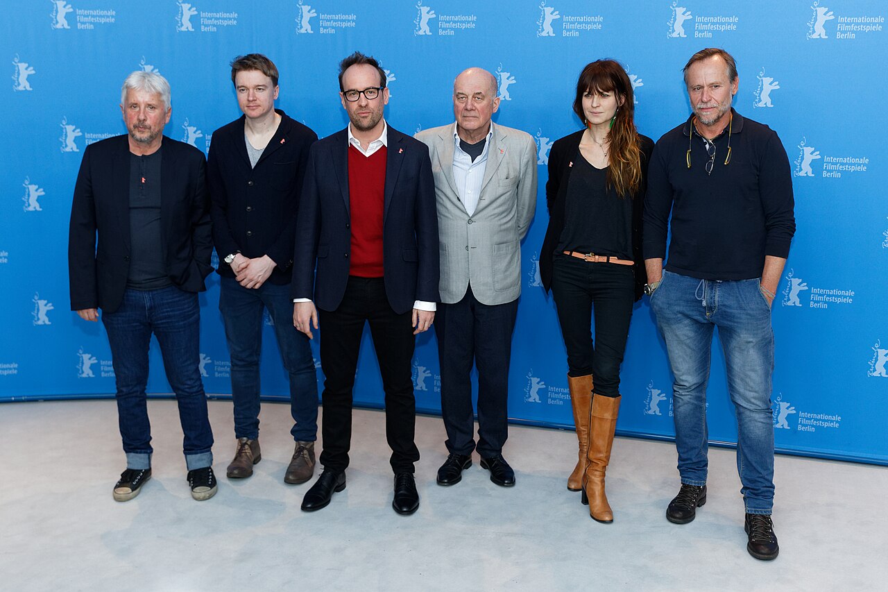 Cast &amp; Crew beim Photo Call zu Masaryk / A Prominent Patient bei der Berlinale 2017: Rudolf Biermann (Produzent/Producer) Petr Kolečko (Drehbuchautor/Screen