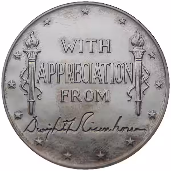 DDE-C2-07 as cataloged by Gomez (ISBN 978-1511786744). Struck by US Mint in Philadelphia. Circulating mintage 267 (400 originally struck with 106 destroyed at e (2014)