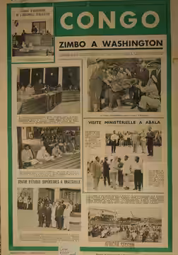 Zimbo the elephant goes to Washington, D.C. and is greeted by Eisenhower (2014)